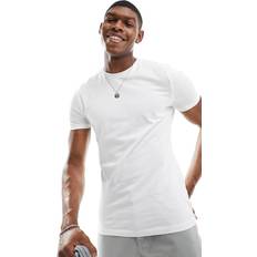 New Look Muscle Fit T-Shirt - White