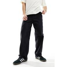 Work Trousers Weekday Frej Afslappede arbejdsbukser med lommedetalje sort