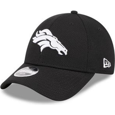 Black Caps New Era Youth Boys and Girls Black Denver Broncos Main B-Dub 9FORTY Adjustable Hat Black