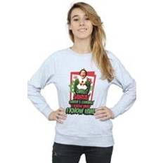 Elf OMG Santa Sweatshirt Grey