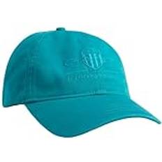 Gant Women Headgear Gant Unisex. Tonal Shield Cap, Ocean Turquosie