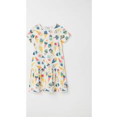 9-12M - Boys Dresses Polarn O. Pyret Ice Cream Print Kids Dress - 3-4y