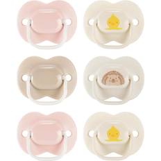 Tommee Tippee Anytime Newborn Pacifier, 0-6 Months, 6 Pack of Symmetrical, BPA Free Pacifiers