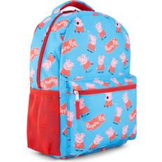 Peppa Pig Bags Peppa Pig Allover Print Backpack Adventure with and George in Every Step, A Playful and Colorful Kids School Bag