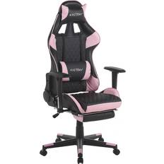 Beliani VICTORY, Gaming Stuhl, Rosa, Schwarz