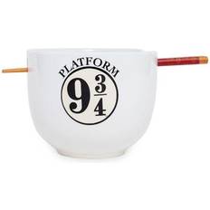 Cerámica Juegos de Vajilla Warner Bros Harry Potter Platform 9 3/4 Dinnerware Ramen Bowl Set Juego de Vajilla