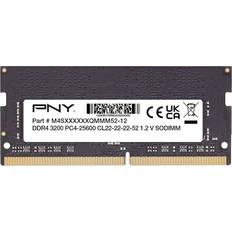 PNY Performance SO-DIMM DDR4 3200MHz 8GB (MN8GSD43200-TB)