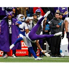 Fanatics Authentic Justin Jefferson Minnesota Vikings Unsigned Makes a Clutch Catch vs. Buffalo Bills Photograph