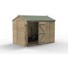 Outbuildings Forest Garden Beckwood 10x6 Reverse Shed (Building Area )