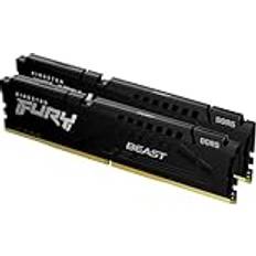 Kingston fury beast ddr5 6000 cl30 Kingston FURY Beast Black DDR5 6000MHz 2x8GB (KF560C30BBEK2-16)