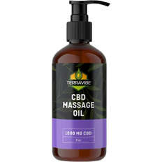 Skincare Terravibe CBD Massage Oil 1000mg 227g