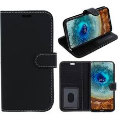 BLACK For Nokia 8.3 5G Phone Case, Cover, Flip Wallet, Folio, Leather /Gel