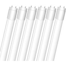 Feit Electric 10-Watt 2 ft. T8/12 G13 Type A Plug and Play Linear LED Tube Light Bulb, Daylight 5000K 6-Pack