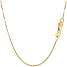 Jewelry Affairs Mirror Box Chain - Gold