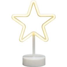 Konstsmide Star with Ropelight White Bordlampe 28.5cm