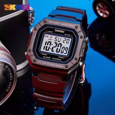 Fashion Mil Itary Men Digital Watch 5Bar Waterproof Alarm Clock