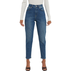 NA-KD Comfort Mom Jeans - Blue