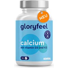 Gelenke Vitamine & Mineralien Gloryfeel Calcium + Vitamin D3 K2