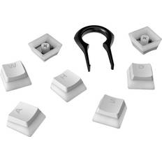 Double Shot PBT Pudding Keycaps White (English)