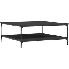 vidaXL 832843 Black Soffbord 100x100cm