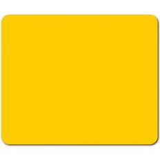 Mouse Pads Destination Rectangle Mouse Mat Deep Yellow Colour 9.3