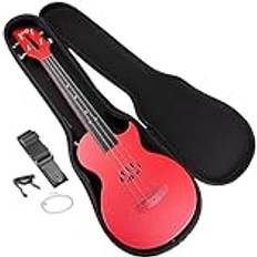Carbon Fibre Ukulele with Case Red