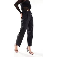 & Other Stories Trousers & Other Stories Slim Leg Tailored Trousers Black