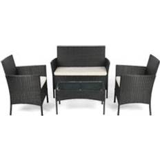 Leaper 4PCS Garden Outdoor Lounge Set