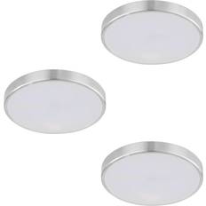 Belysning Eglo Tarout Brushed Steel Takplafond ∅ 6cm 3st