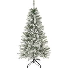 White Decorative Items Aamen 7FT Heavily Snow Flocked Artificial Christmas Tree