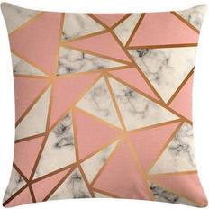 Linen Square Cases Couch Marble #10