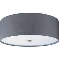 Eglo Pasteri Grey Ceiling Flush Light ∅ 47.5cm