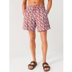 Florals Swimming Trunks Lyle & Scott Floral Print Swim Orange
