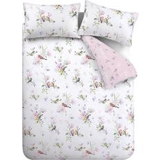 Catherine Lansfield Songbird Duvet Cover Pink (230x220cm)