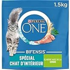 Purina ONE Chat Animaux de compagnie Purina ONE Croquettes 1.5 kg - Pour Chat Adulte D'Intérieur