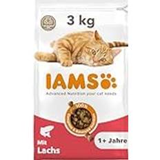 IAMS Cats Pets IAMS Adult Dry Cat Food Salmon 3 kg