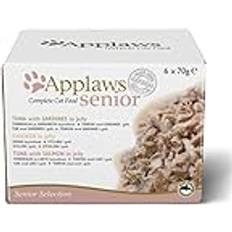 Applaws Natural Complete Wet Katzenfutter ältere erwachsene Katzen, Multipack