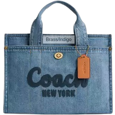 Cargo Tote - Brass/Indigo