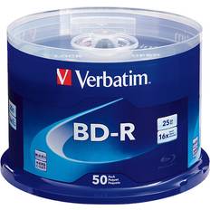 Optical Storage Verbatim BD-R 25GB 16x 50-Pack Spindle