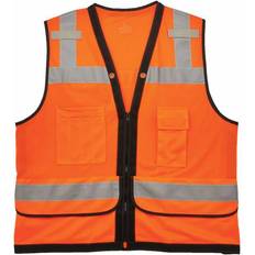 Work Vests Ergodyne 8253HDZ Glowear Heavy-Duty Mesh Surveyors Vest