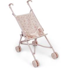 Blommig Dockvagn Rosa