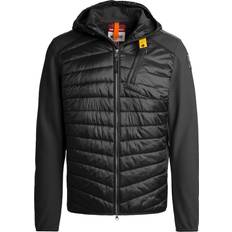 Herre - Slim Ytterklær Parajumpers Nolan Hybrid Jacket - Black