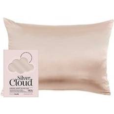 Silver Pillow Cases Cloud Caramel Satin Pillow Case Silver