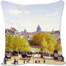 Textiles KEROTA Decorative Throw Pillow Case Landscape Monet View Of Cushion Cover