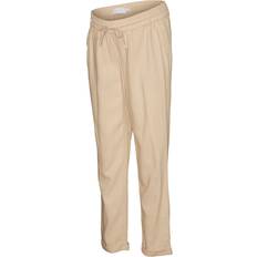 M Maternity & Nursing Wear Mamalicious Wait Pant Brown/Irish Cream ( 20018989)