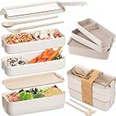 White Food Containers Soreli Lunchlåda Bento Box företag Matlåda