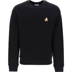 Maison Kitsuné Speedy Fox Patch Crew Sweat - Black