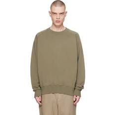 Norse Projects Marten Relaxed Raglan Crew Sweat - Sediment Green