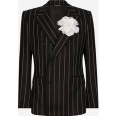 Clothing Dolce & Gabbana Double-breasted pinstripe Sicilia-fit jacket