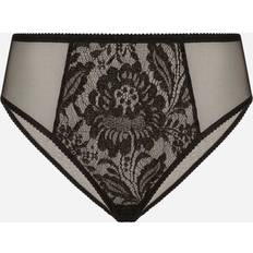 Dolce & Gabbana Women Knickers Dolce & Gabbana Lace and tulle panties black